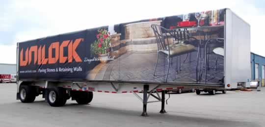 Semi Trailer graphics available in Chicago